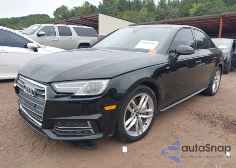 2017 Audi A4 2.0T Season Of Audi Premium from USA, damaged, VIN WAUDNAF44HN053136